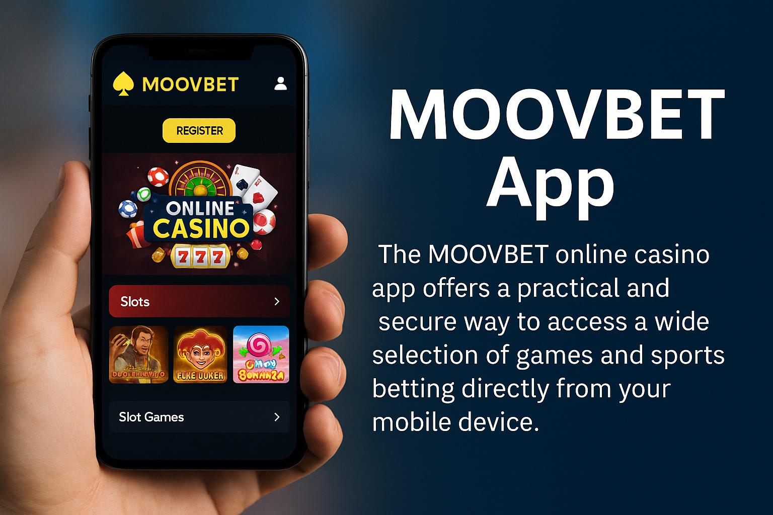 Baixar o MOOVBET Cassino App