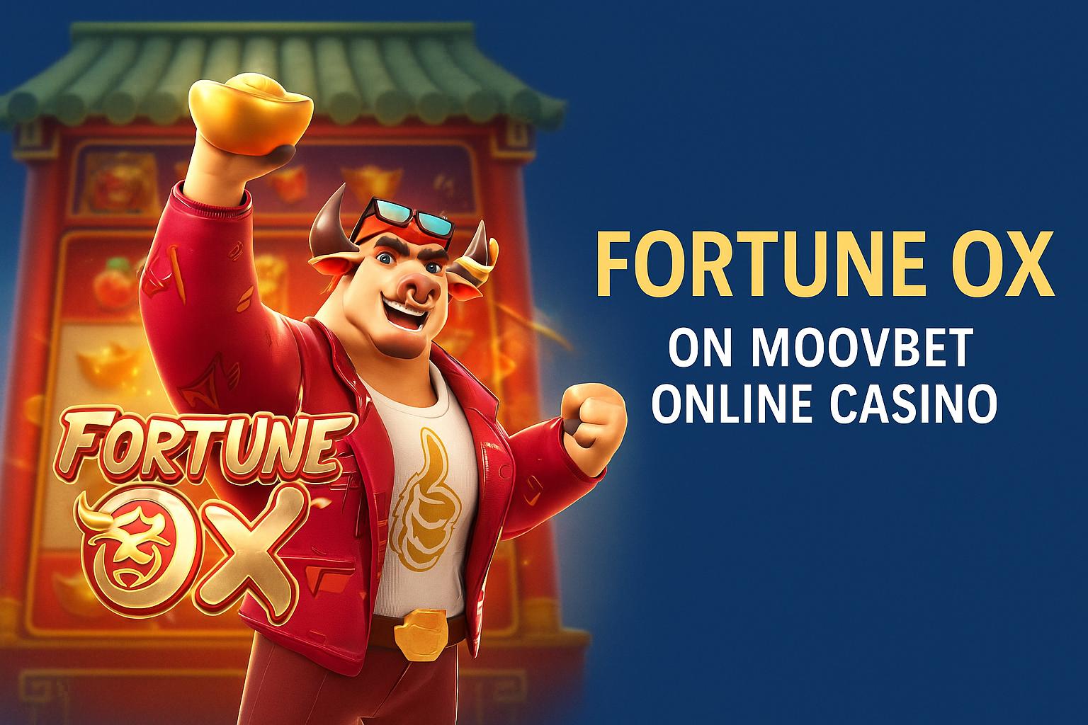 Fortune Ox no MOOVBET - Aposte Agora e Reivindique Seus Ganhos