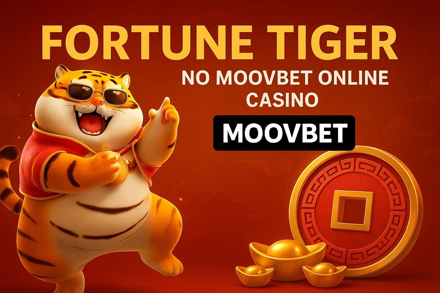 Fortune Tiger é um jogo imperdível no MOOVBET Casino